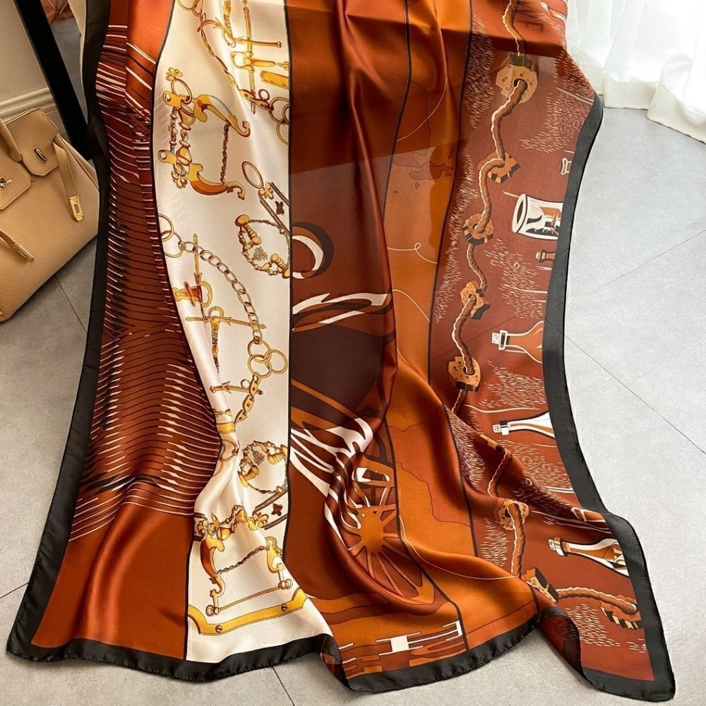 Miss Naana Long Silky Scarf - Picture 3 of 3
